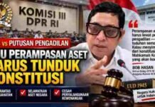 NCB vs Putusan Pengadilan, Komisi III DPR Pastikan RUU Perampasan Aset Tak Jadi Alat Kekuasaan