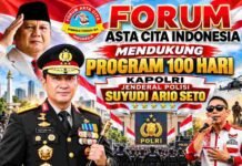 Hari Kesaktian Pancasila, Hasbi Dukung Program 100 Hari Kapolri Baru: Polri Harus Hadir untuk Masyarakat