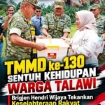 TMMD ke-130 Sentuh Kehidupan Warga Talawi, Brigjen Hendri Wijaya Tekankan Kesejahteraan Rakyat