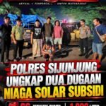 Polres Sijunjung Ungkap Dua Dugaan Penyalahgunaan Solar Subsidi, 1.980 Liter Diamankan