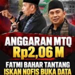 Fatmi Bahar Tantang Iskan Nofis Buka Data Anggaran MTQ Rp2,06 Miliar: Mengapa Camat Melaporkan Tidak Ada Dana?