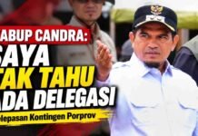 Wabup Candra Klaim Tak Tahu Delegasi Pelepasan Kontingen Porprov: “Silakan Tanyakan Kembali kepada Bupati”