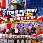 FORKI Porprov Sumatera Barat 2026 Resmi Ditutup, Kota Padang Juara Umum dan Kabupaten Solok Runner-up