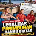 ARUN Sumbar Soroti Legalitas Penimbunan Danau Diatas, Dasar Kegiatan Dipertanyakan