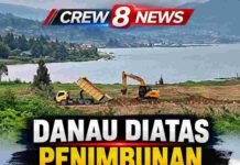 BWS Sumatera V Temukan Dugaan Penimbunan Sempadan Danau Diatas Tanpa Izin, Penertiban Disiapkan